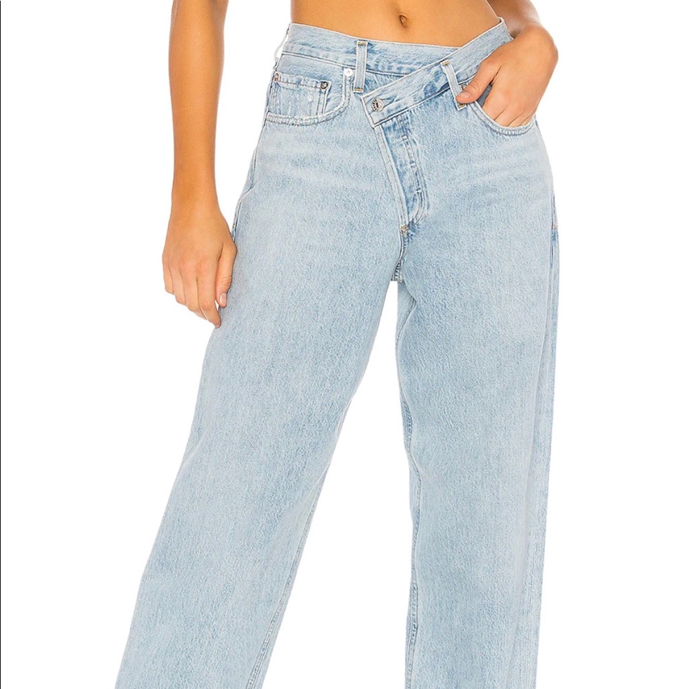 AGOLDE CRISS CROSS JEANS 26